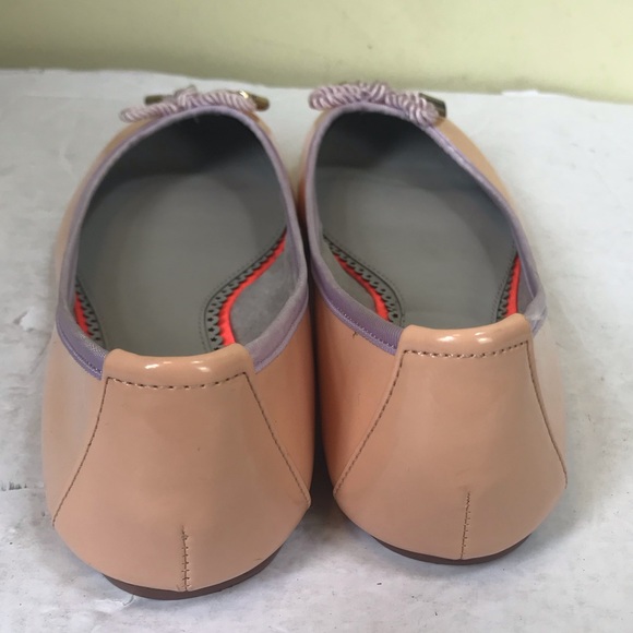 SAM EDELMAN NEW Ava Patent Leather Ballet Flats Shoes Bow Star Melba Comfy Boho - Picture 4 of 11